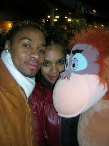 MOI ET BRUNO A DISNAY